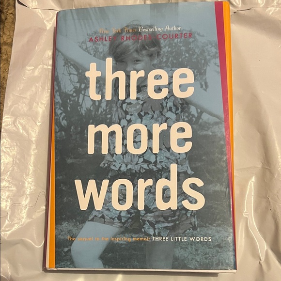 Other - Three More Words Book by Ashley Rhodes-Courter HC/DJ EUC
